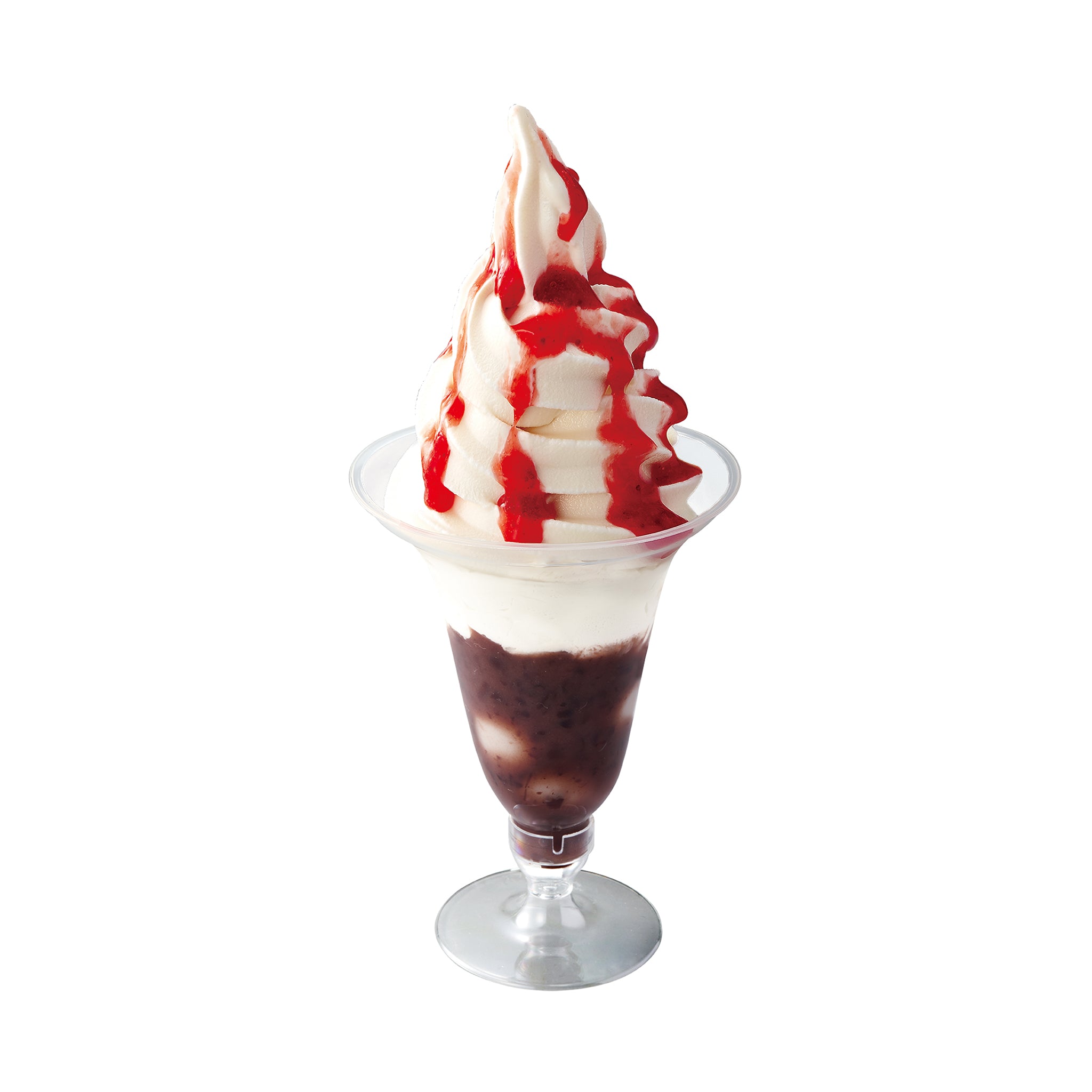 いちご白玉パフェ <br><small>Strawberry Shiratama mochi Parfait</small>