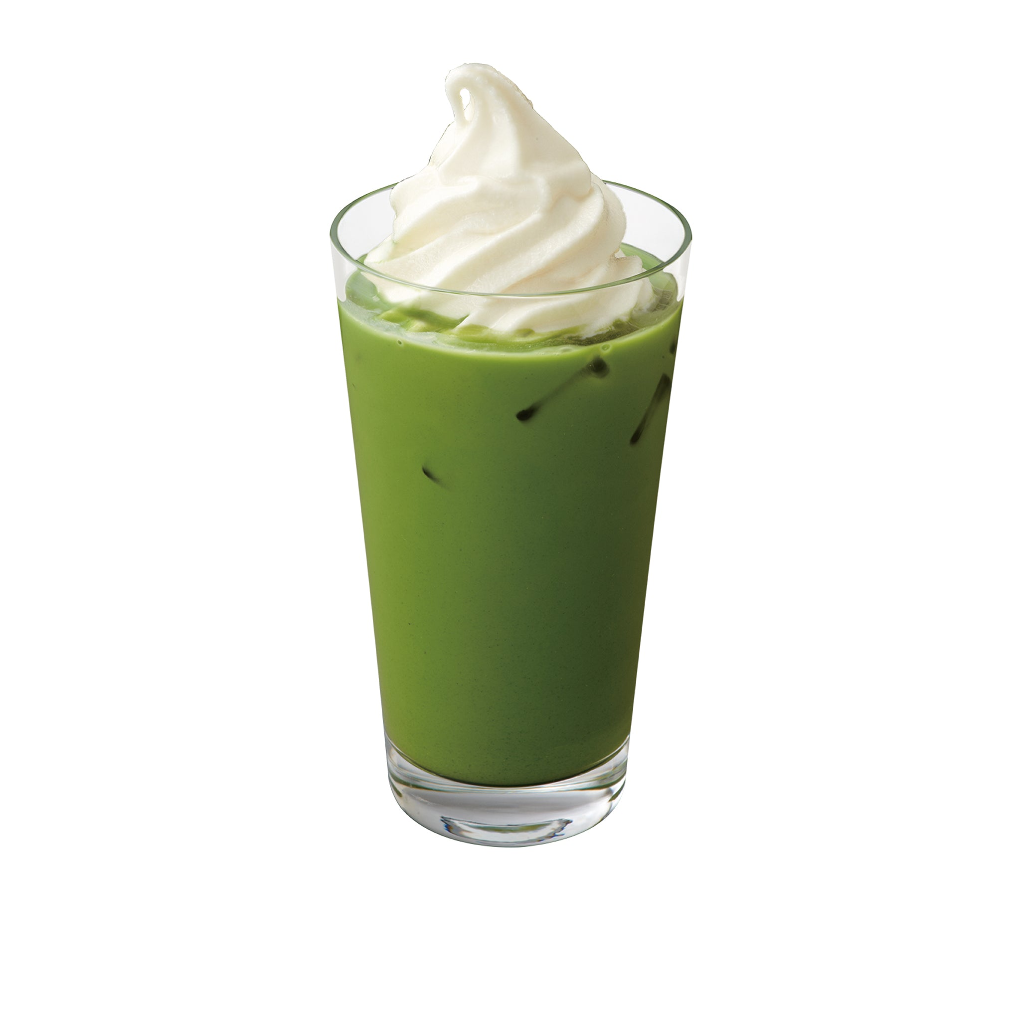 抹茶ソフトクリームラテ<br><small>（ICED）<br>Matcha Latte w/Milk soft serve</small>