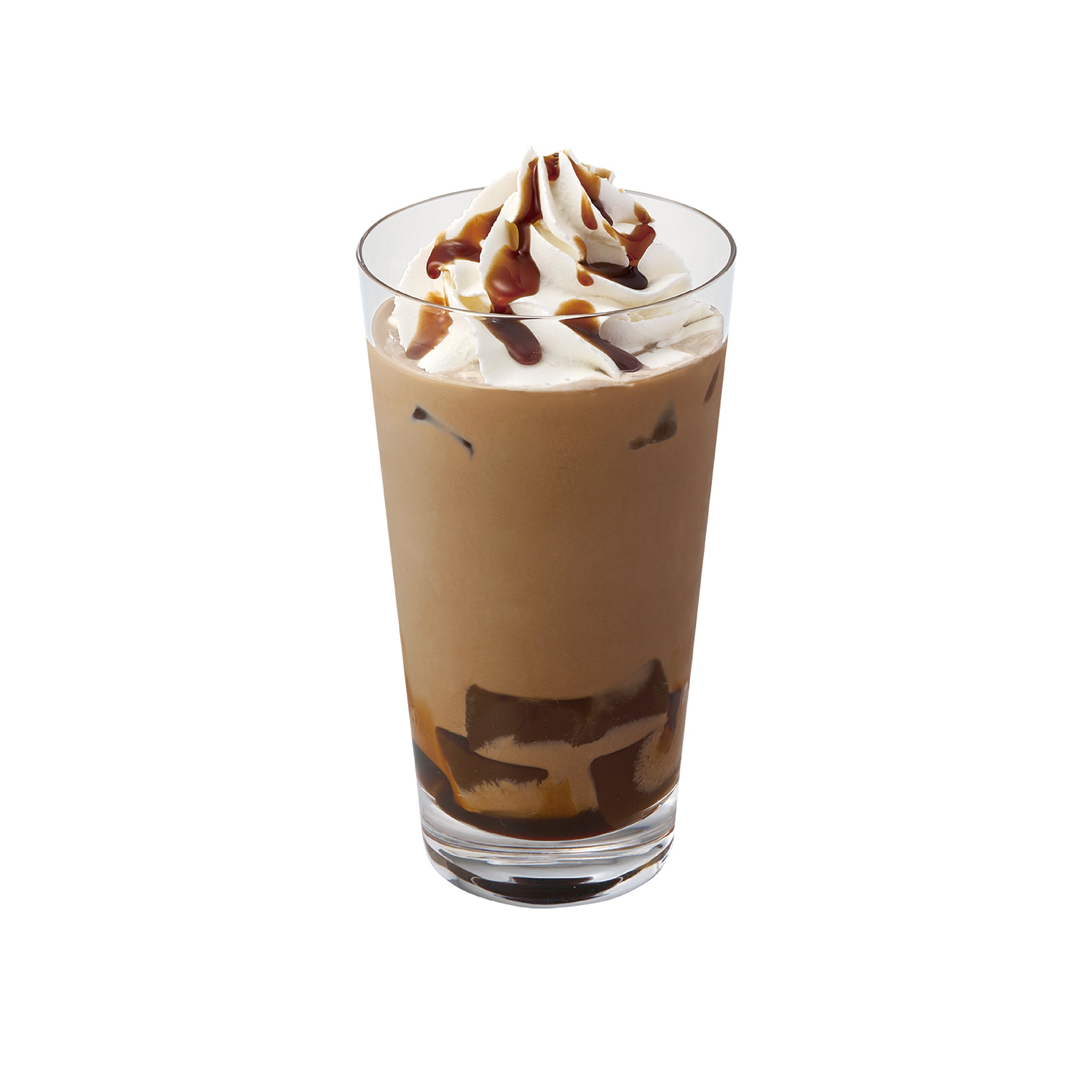 ほうじ茶ゼリー黒蜜ラテ <br><small>(ICED)<br>Hojicha Latte w/Hojicha jerry, Brown sugar syrup and Whipped cream</small>