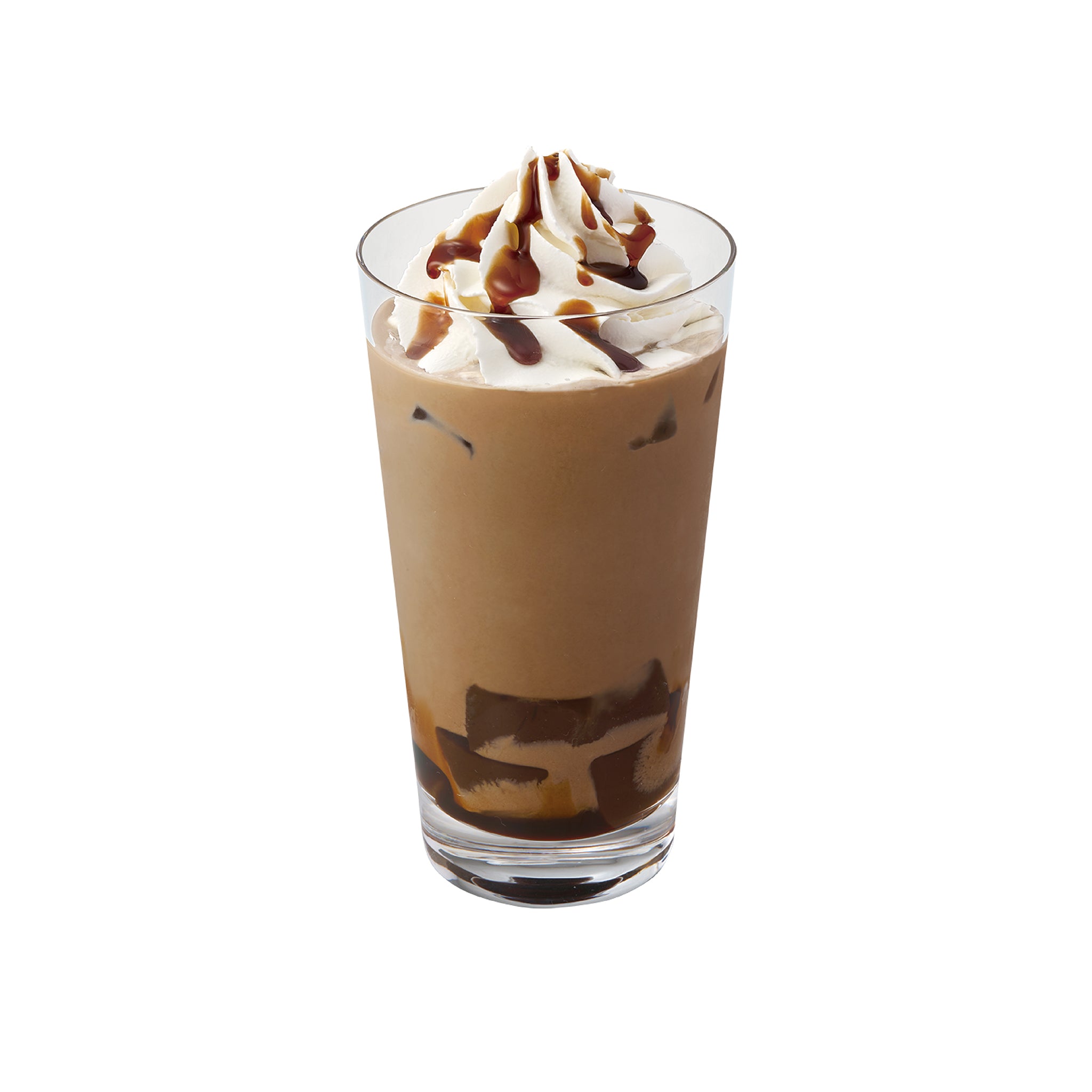 ほうじ茶ゼリー黒蜜ラテ　<br><small>（ICED）<br>Hojicha Latte w/Hojicha jerry, Brown sugar syrup and Whipped cream</small>