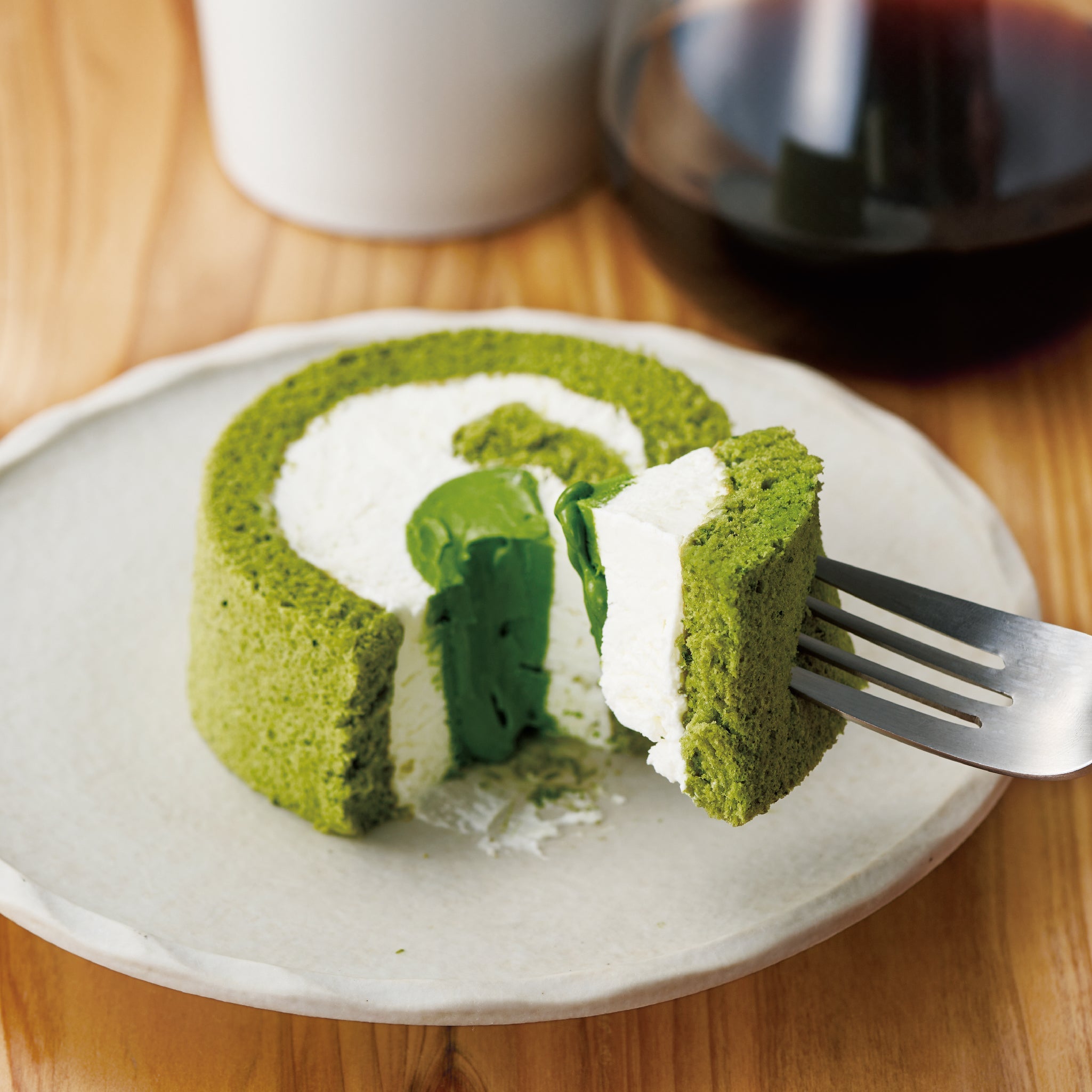抹茶ロールケーキ2本