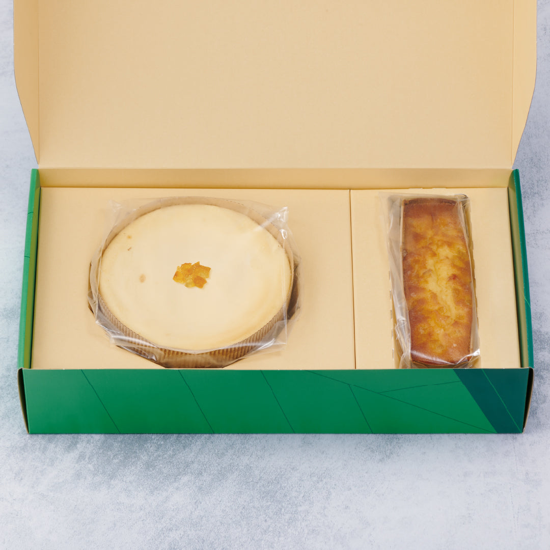 柚子チーズケーキ&柚子パウンドケーキ