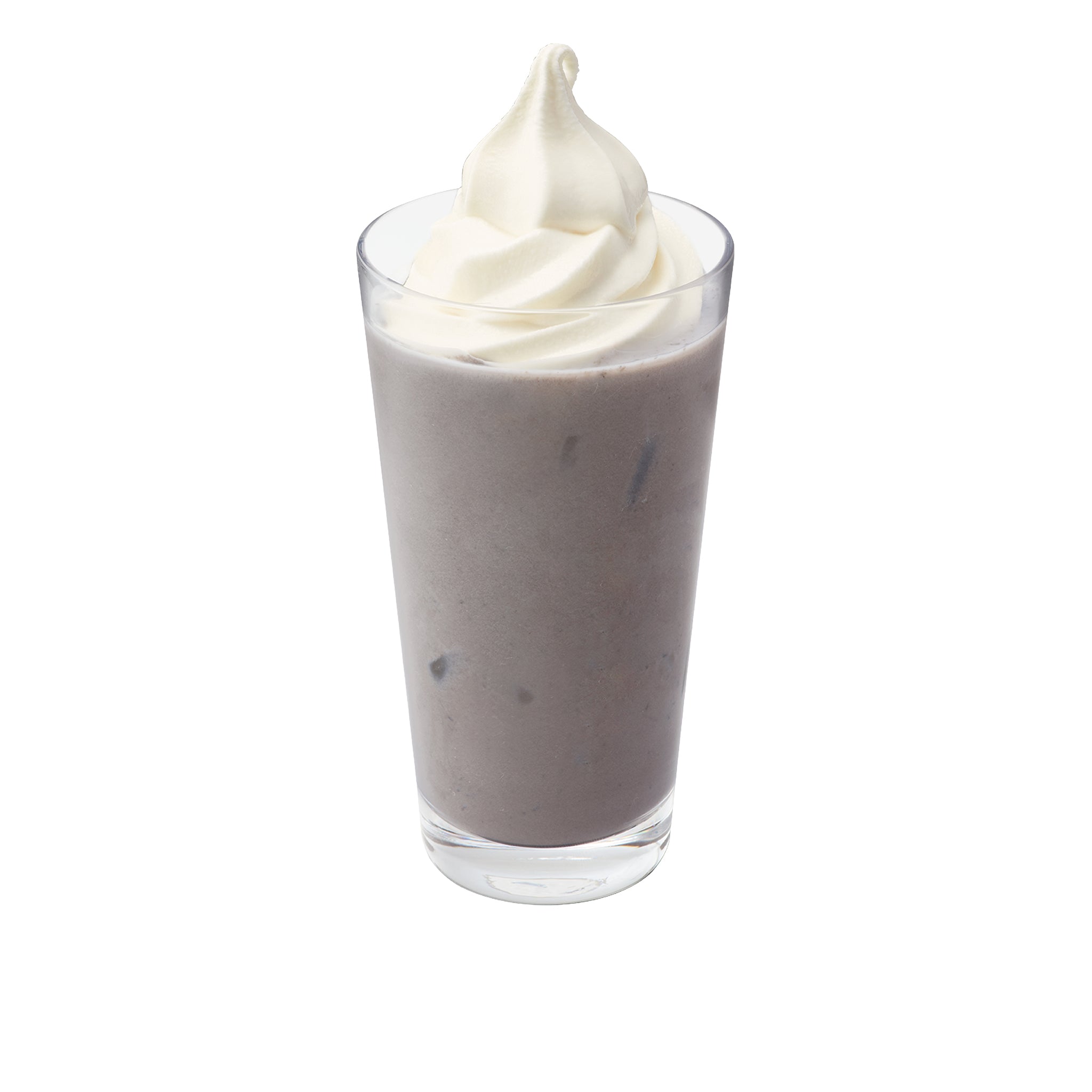 黒胡麻あんソフトクリームラテ　<br><small>（ICED）<br>Black sesame bean paste Latte w/Milk soft serve</small>