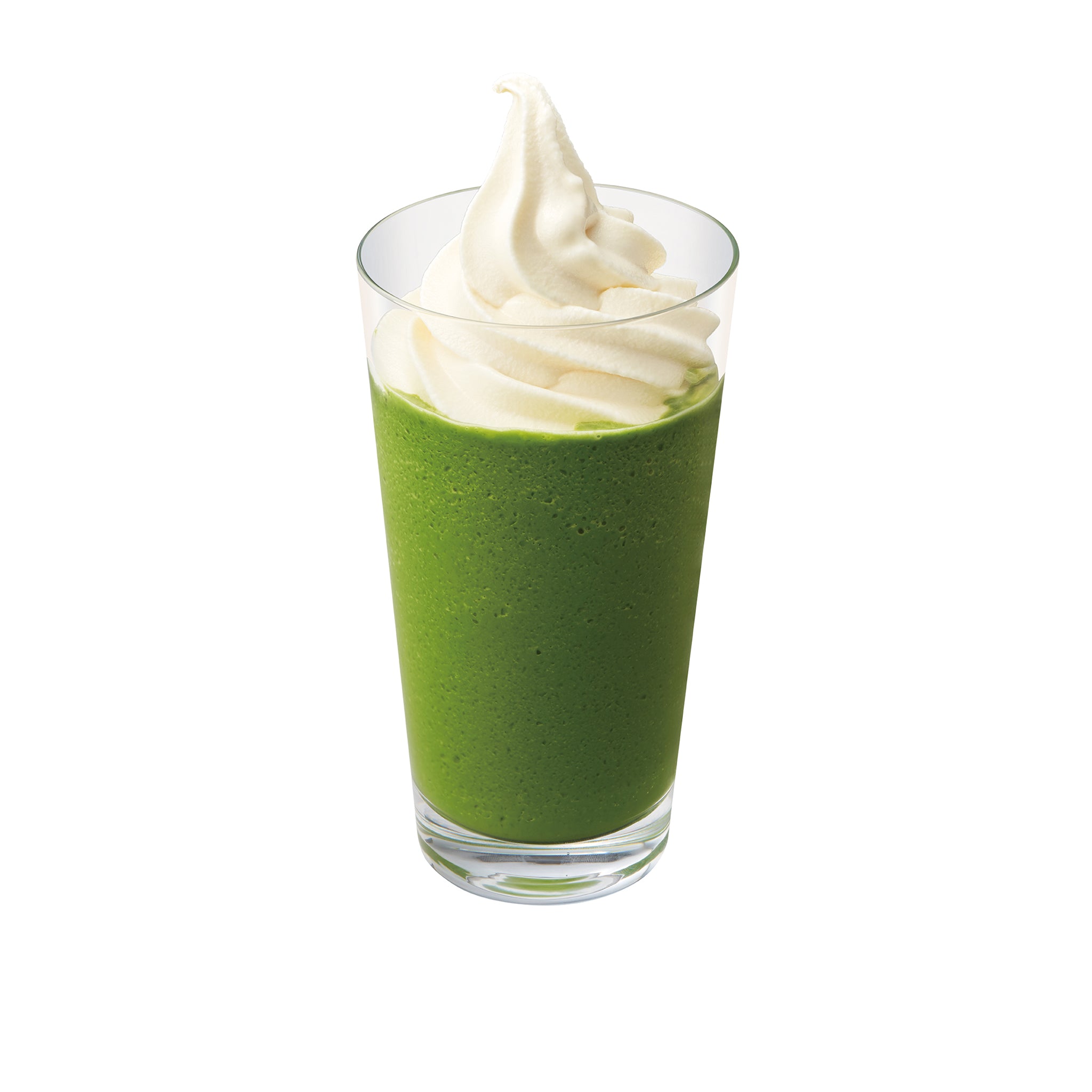 ソフトクリームフローズン<br><small>(ICED) <br>Matcha Latte frappe w/Milk soft serve</small>