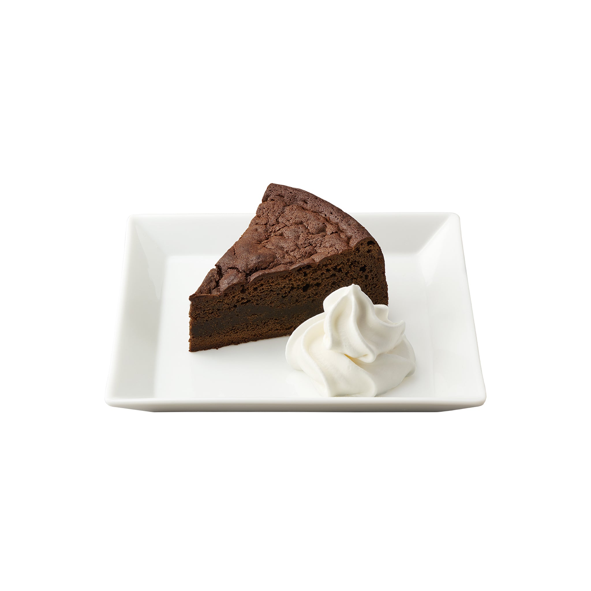 ほうじ茶ダークガトーショコラ <br><small>Hojicha chocolate cake</small>