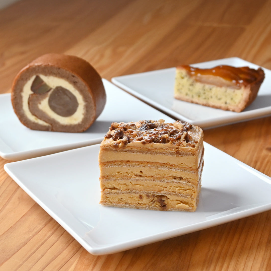 【自由が丘店限定】秋の味わいを重ねた、季節のケーキが登場！