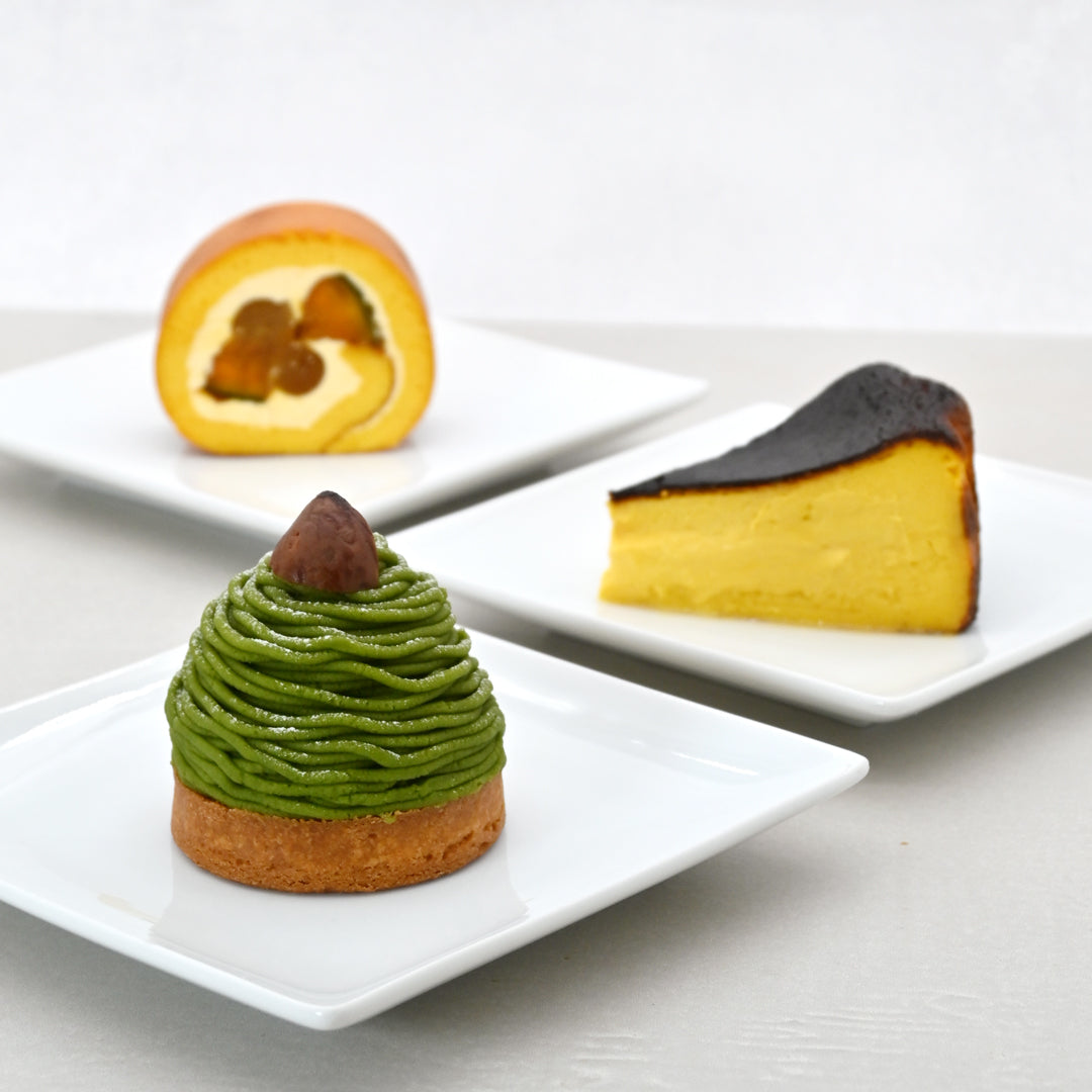 【自由が丘店限定】10/1～かぼちゃと抹茶を味わう、秋限定スイーツ3種が登場。