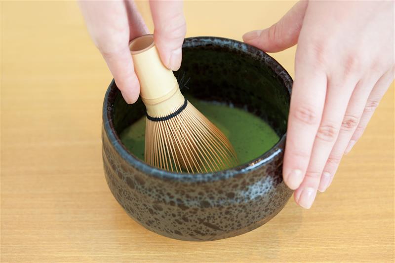 お茶を点てて野球を応援！自由が丘店限定で「自分で点てる抹茶メニュー」が3月6日〜登場