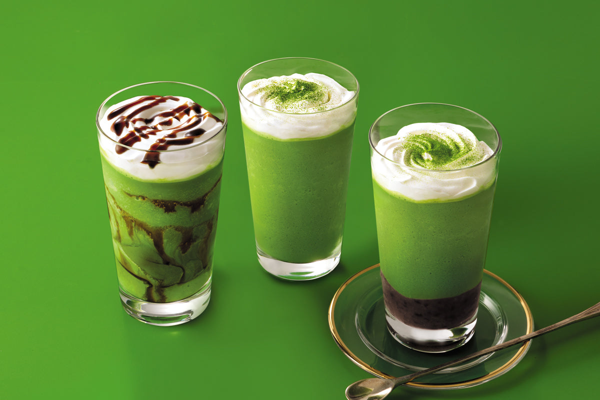 【期間限定】お茶のまろやかな甘みを玉露で楽しむ3種のフローズンドリンク │ nana’s fresh green