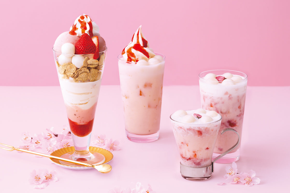 【期間限定】春を告げる桜とストロベリーのスイーツとドリンク │ nana’s sakura strawberry