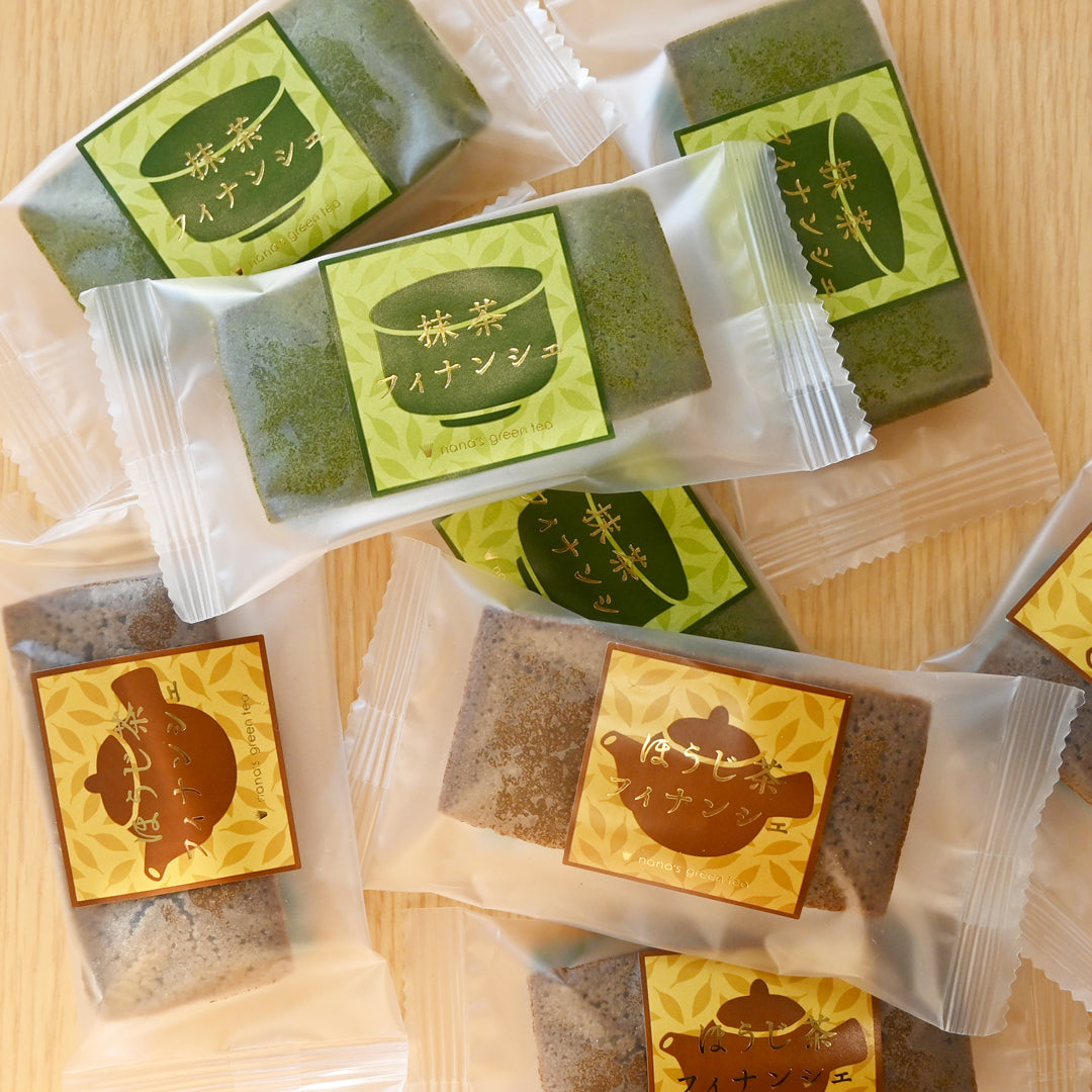 【ギフトボックス】360KYUSU＆日本茶＆フィナンシェ2個セット