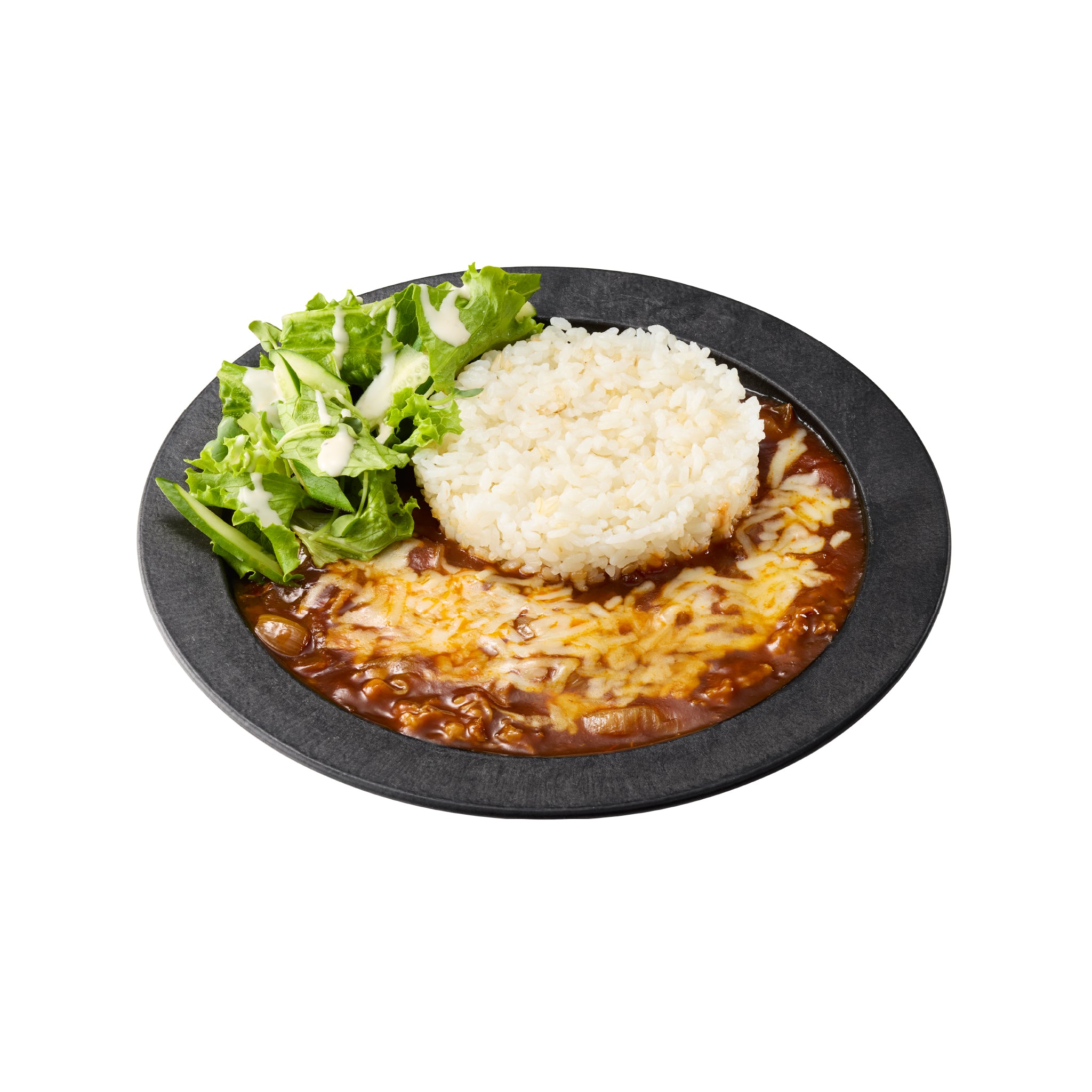 牛肉チーズハヤシライスプレート<br><small>Hashed beef w/Cheese</small>