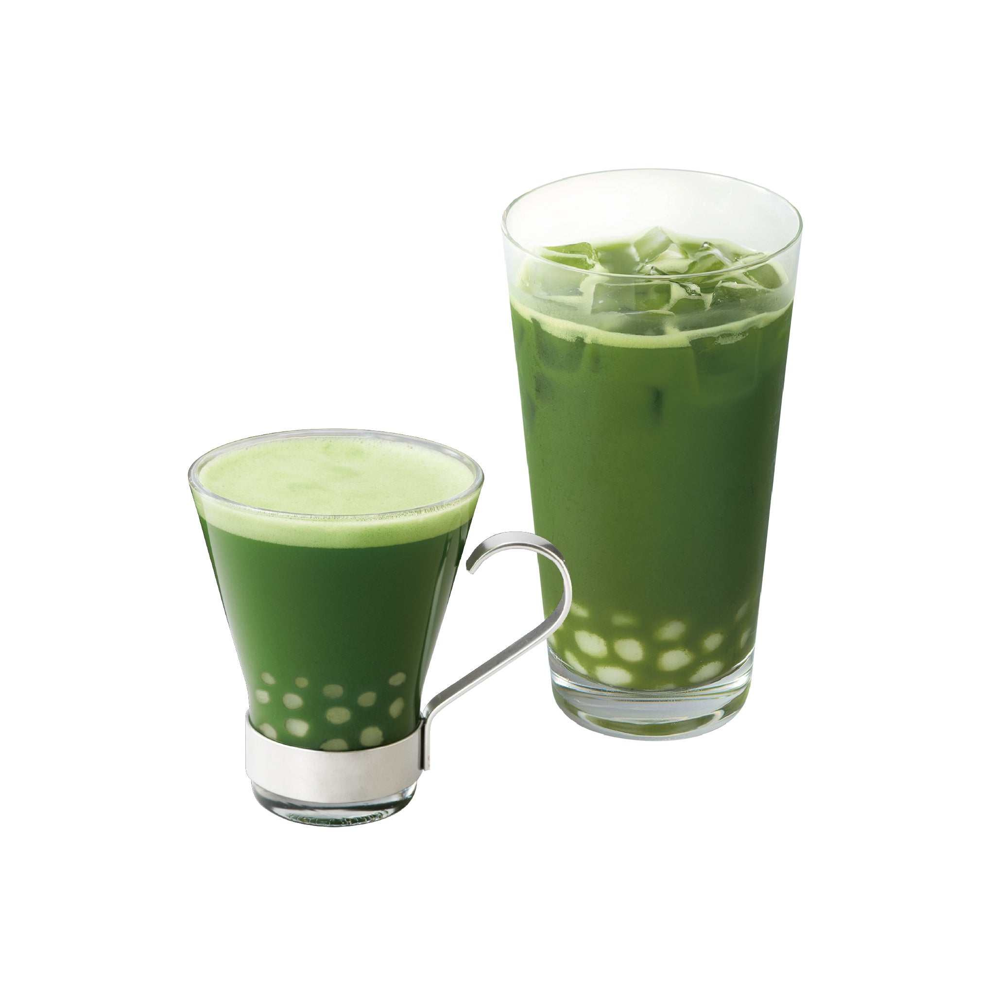 抹茶もちバブルティー<br><small>（HOT/ICED）<br>Matcha mochi bubble tea</small>