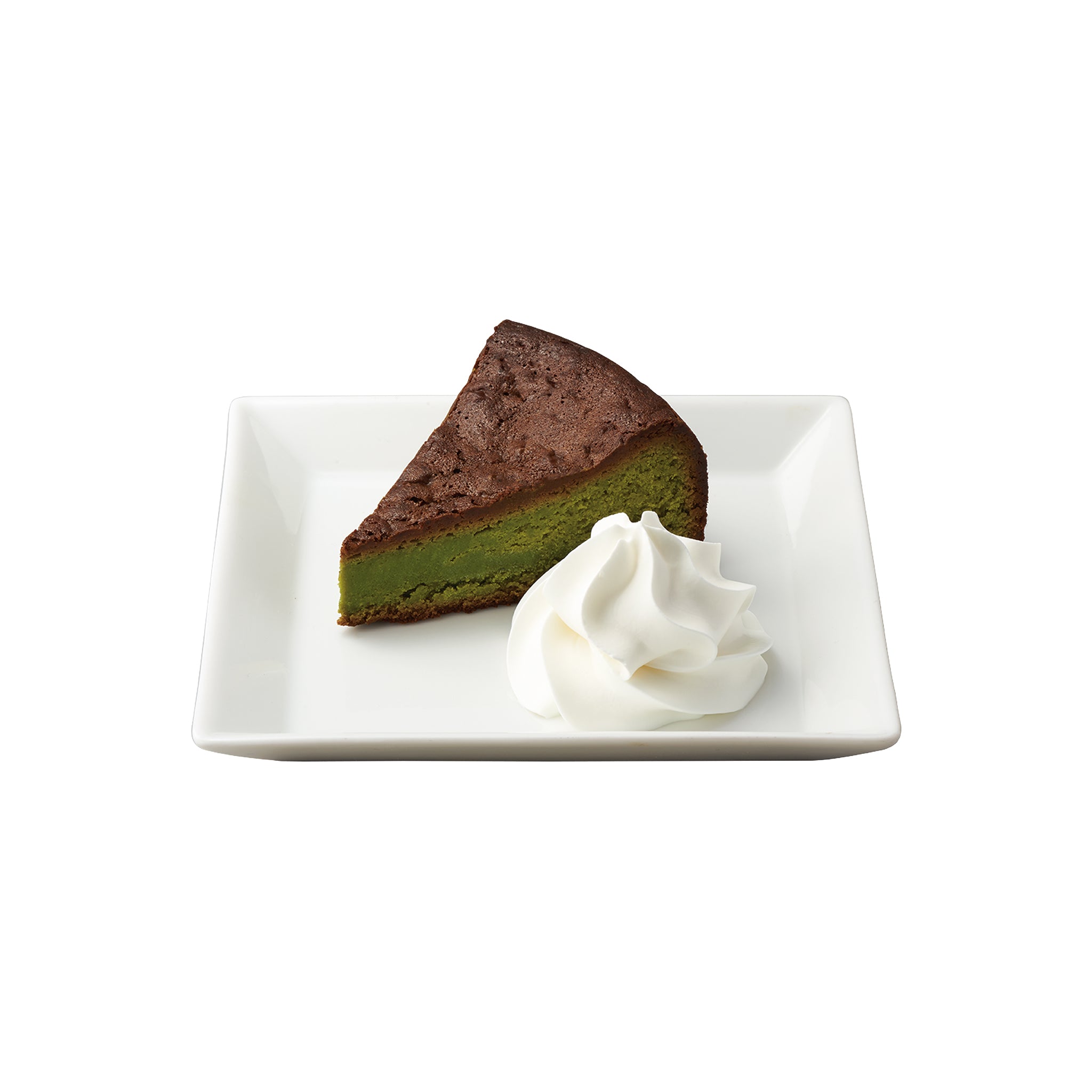 抹茶ガトーショコラ　<br><small>Matcha chocolate cake</small>